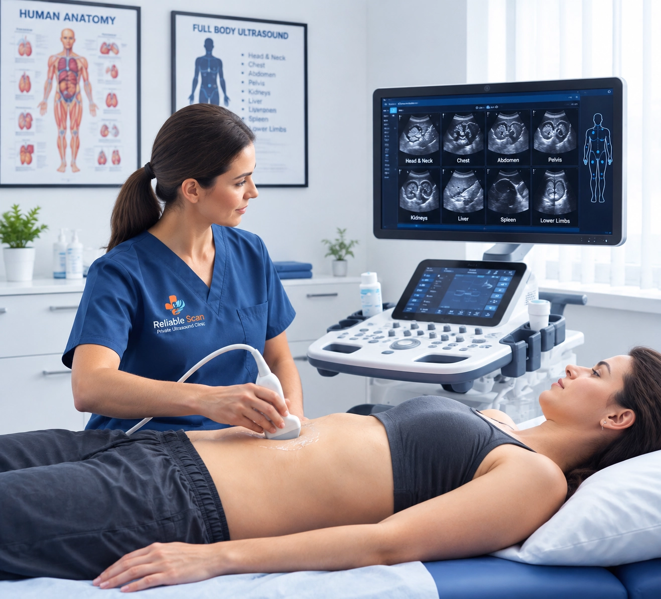 Female Full Body Ultrasound Screening